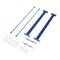 Vestil Blue Steel Medium Duty Cantilever Brace Set 35"W x 35"L x 6"H MB-C-6-36 - alternate 3